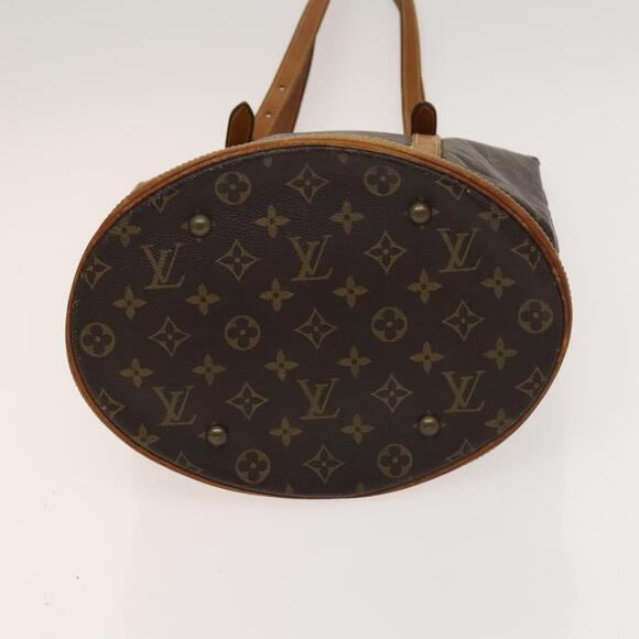 LOUIS VUITTON Monogram Bucket GM Shoulder Bag M42236 - Picture 9 of 12